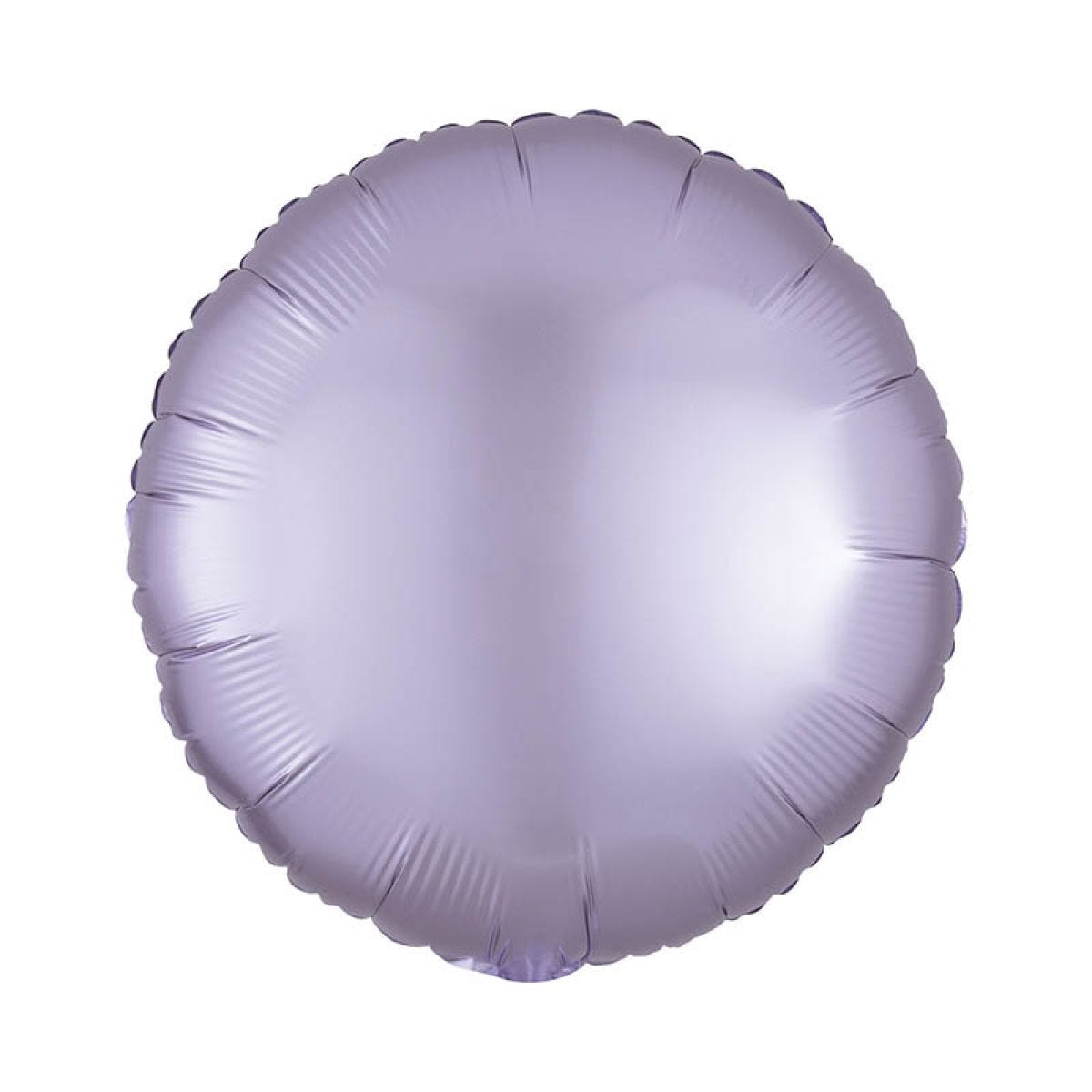 Satin Luxe Pastel Lilac Round Foil Balloon - 18" Foil