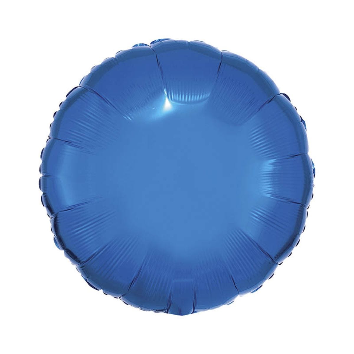 Metallic Blue Round Foil Balloon - 18" Foil