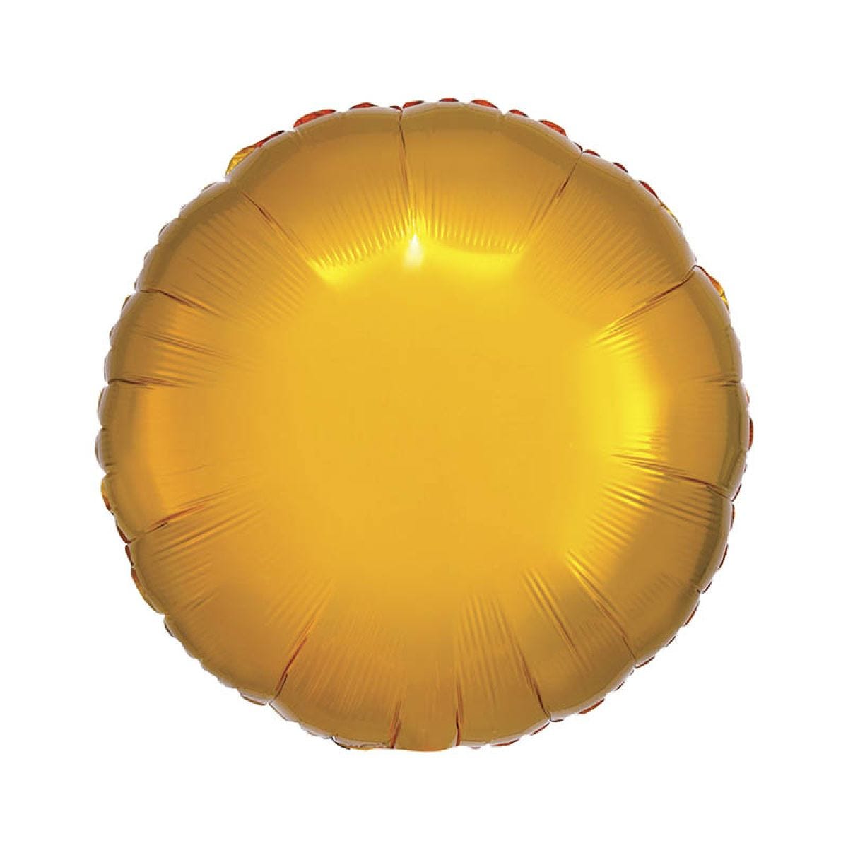 Metallic Gold Round Foil Balloon - 18" Foil