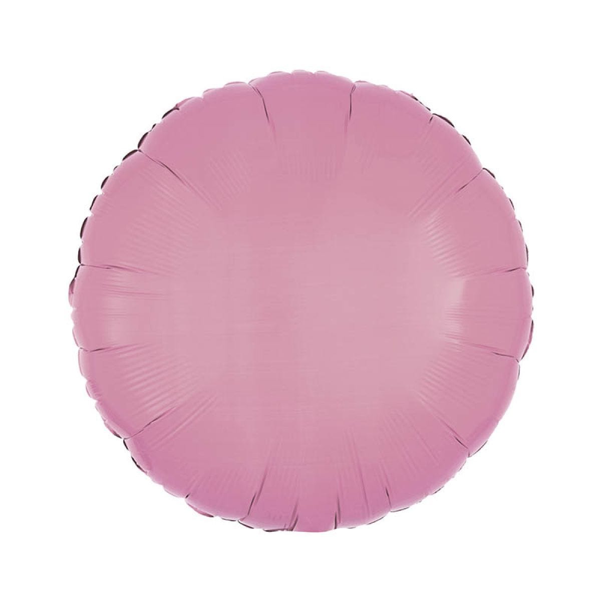 Metallic Pink Round Balloon - 18" Foil (Unpackaged)