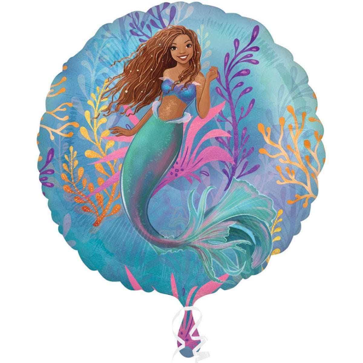 Disney Little Mermaid Live Action Foil Balloon