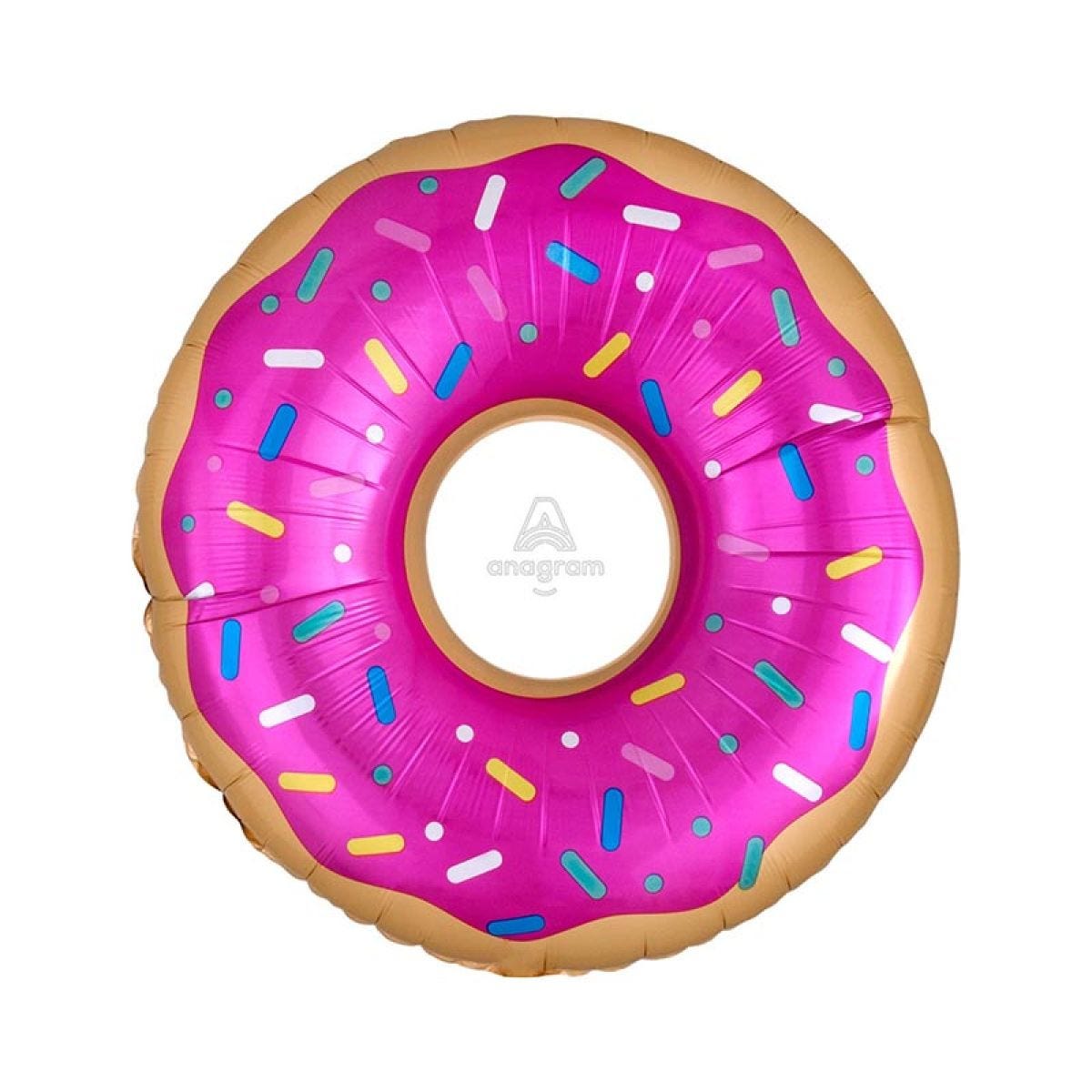 Donut Supershape Balloons - 27" x 27" Foil