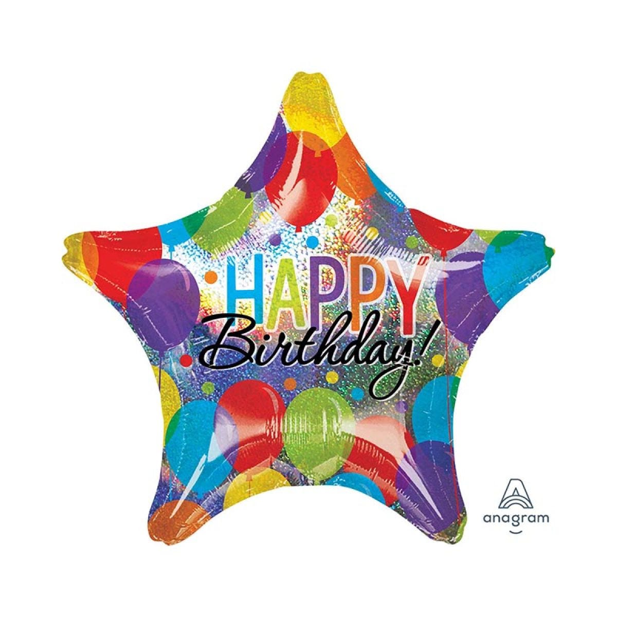 Happy Birthday Bash Jumbo Foil Balloon
