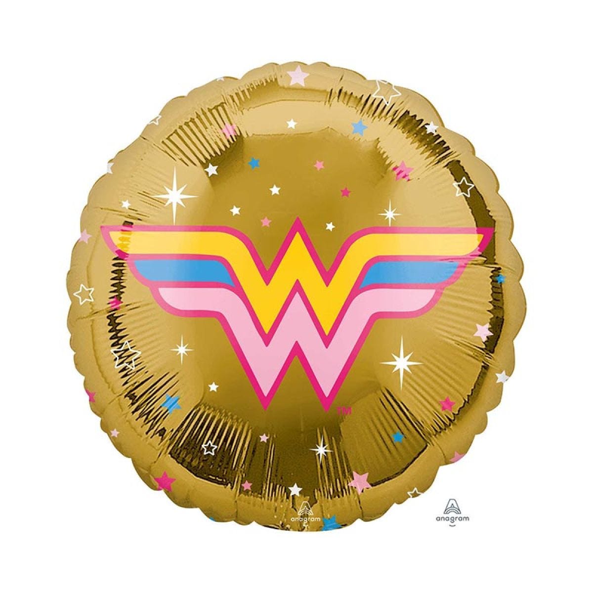 Wonder Woman Emblem Balloon - 18" Foil