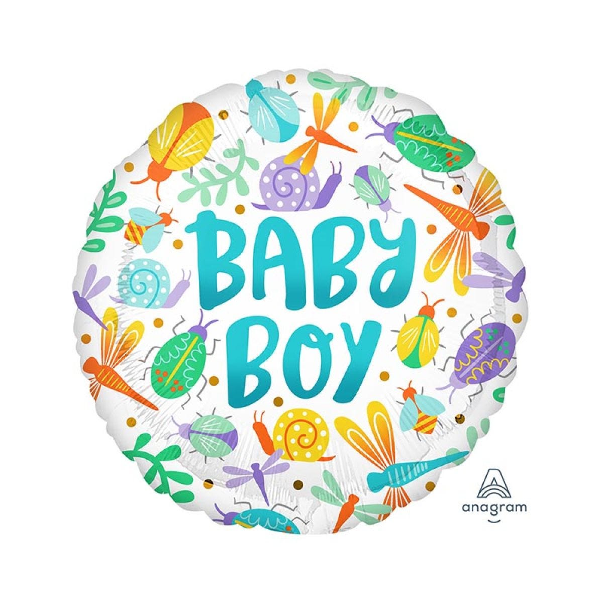 Baby Boy Nature Balloon - 18" Foil