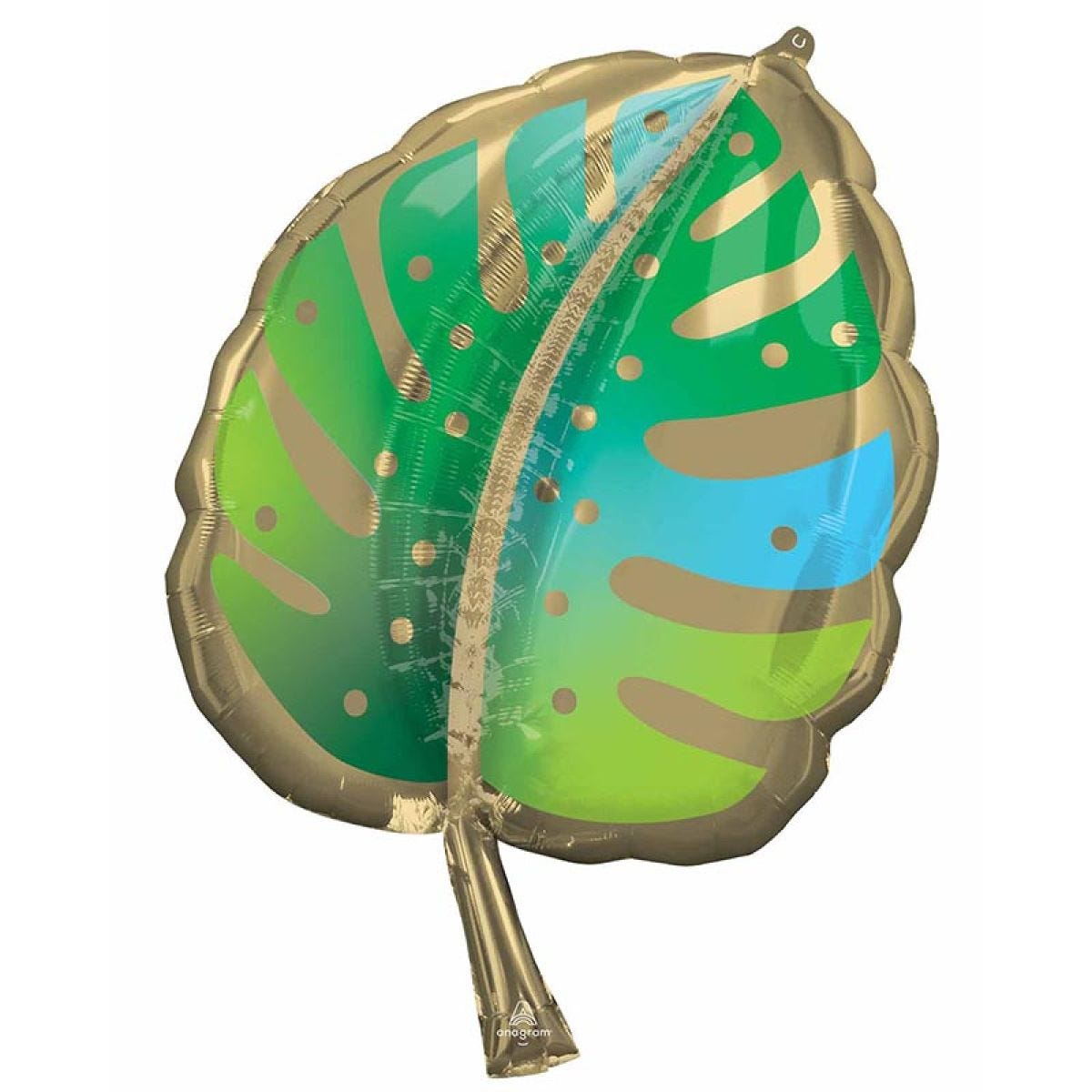 Palm Leaf SuperShape Balloon - 22" x 30" Foil