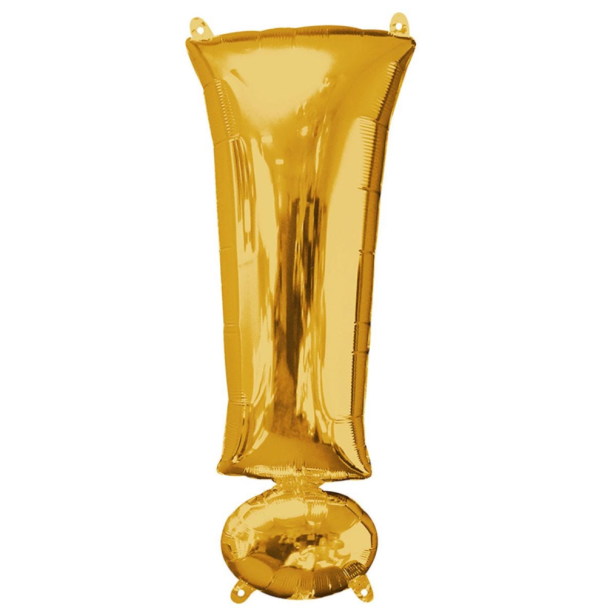 Symbol ! Gold Balloon - 34" Foil