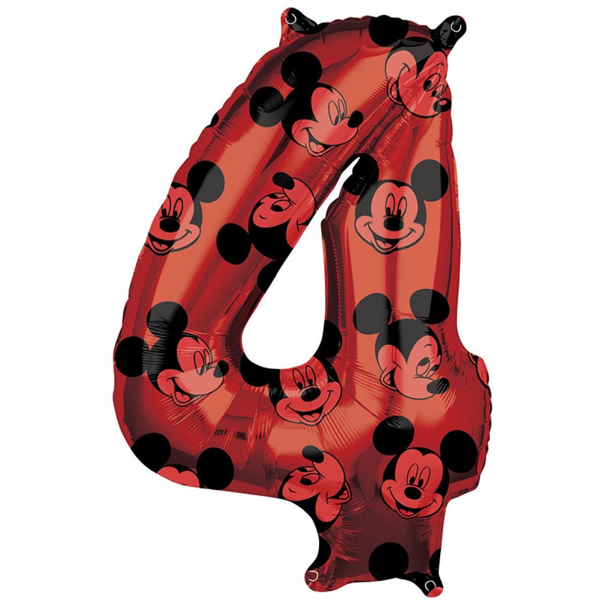 Mickey Mouse Forever Number 4 Balloon - 26" Foil