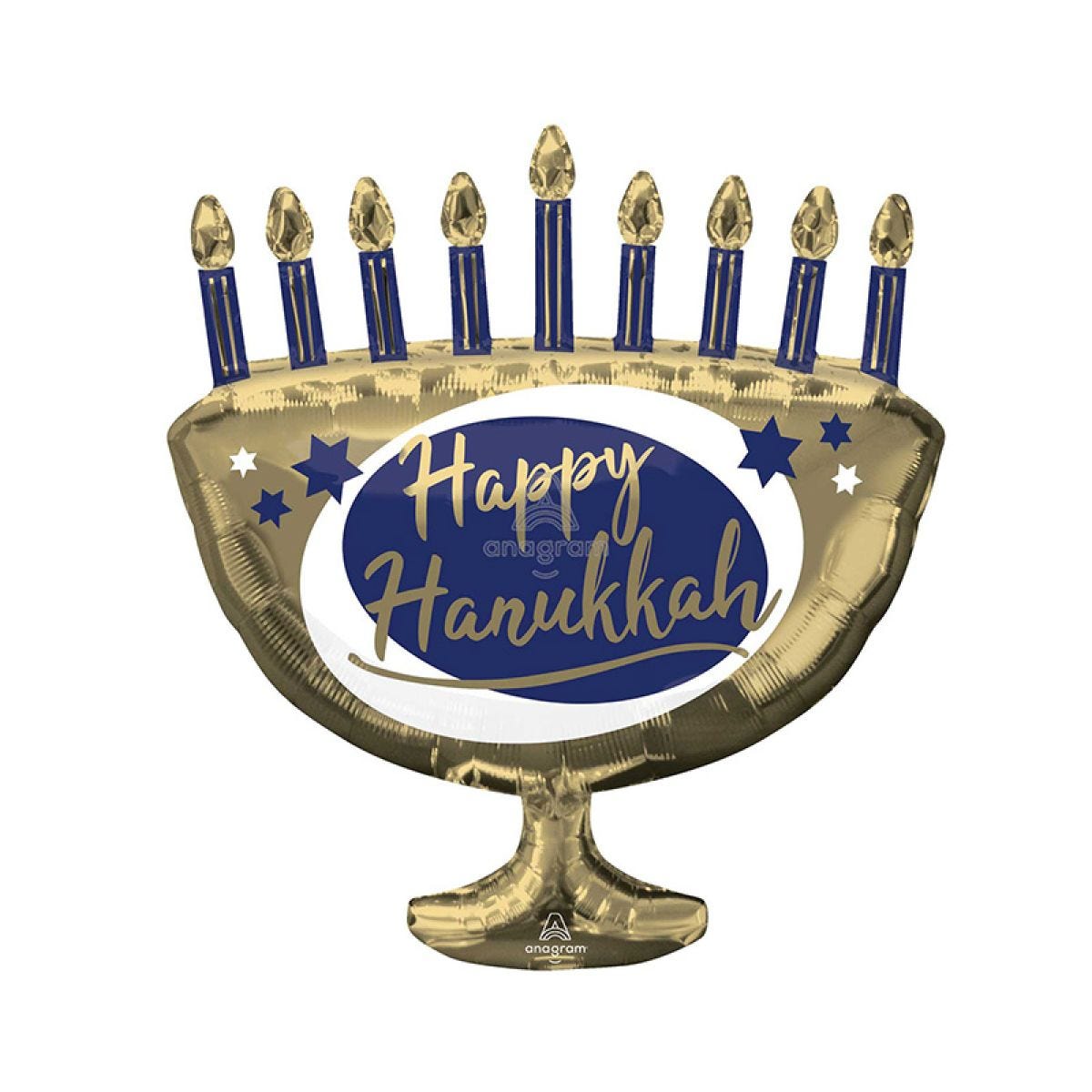 Elegant Metals Menora Balloon - 29" Foil