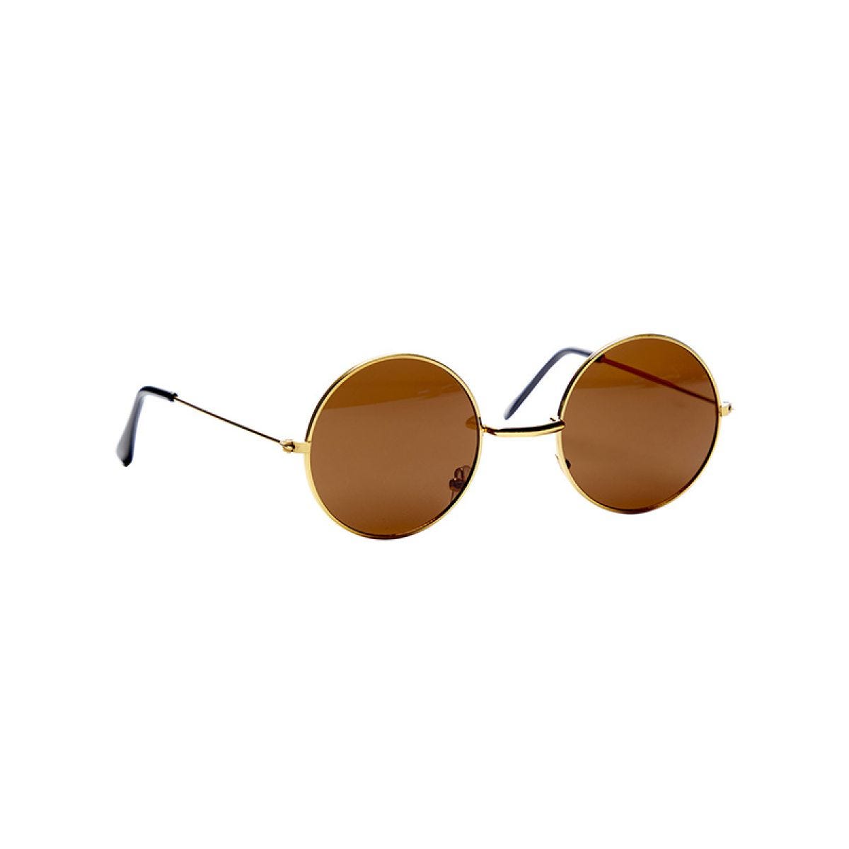 Brown Hippie Glasses