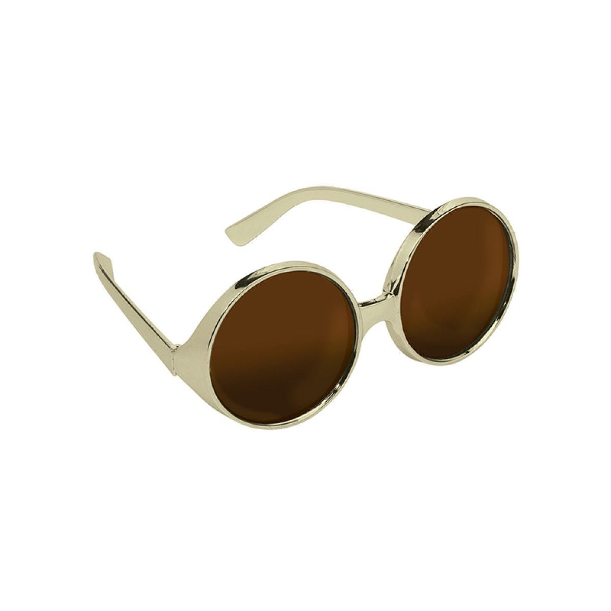 Bronze Round Glasses