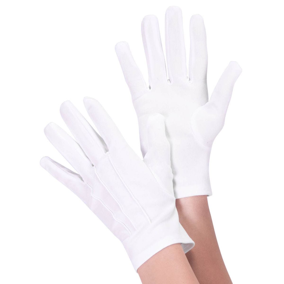 White Unisex Gloves