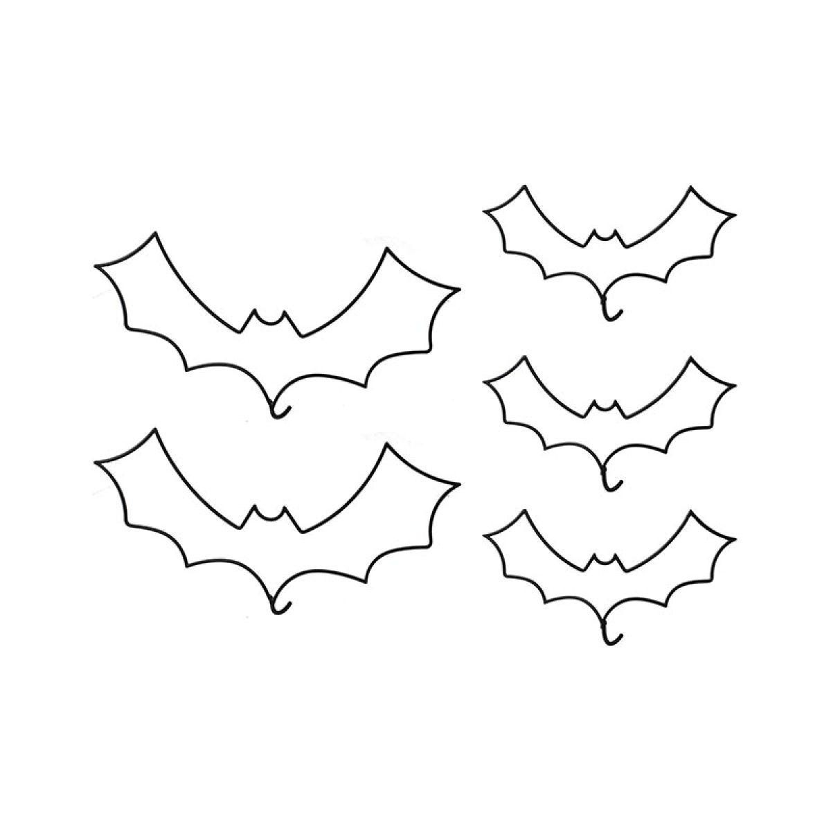 Bats Cake Decorations (5pk)