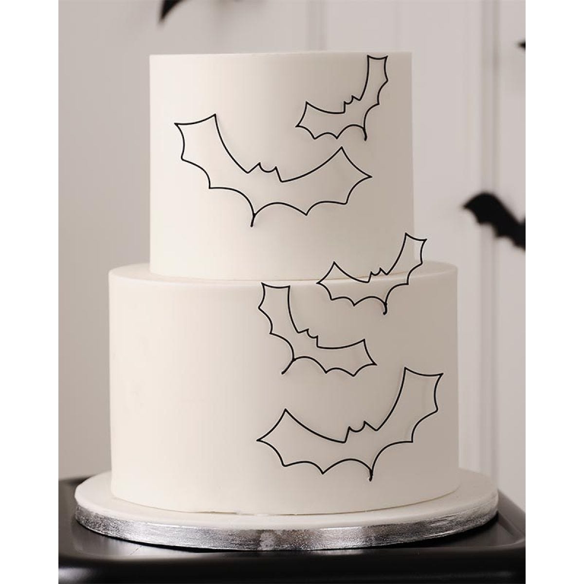 Bats Cake Decorations (5pk)