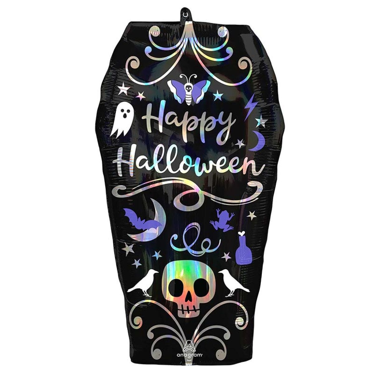 Iridescent Coffin SuperShape Balloon - 27" Foil