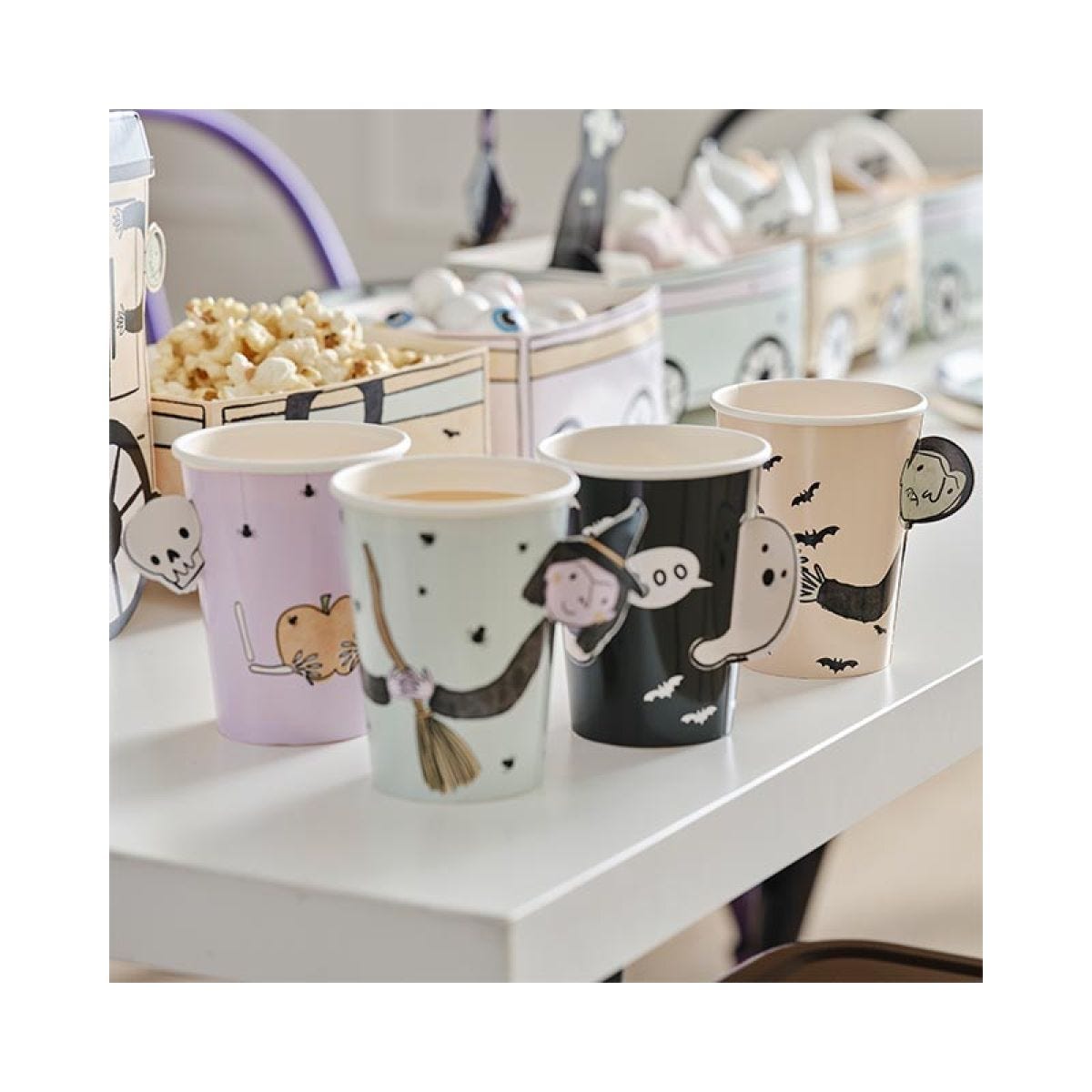 Pop-out Boo Crew Paper Cups (8pk)