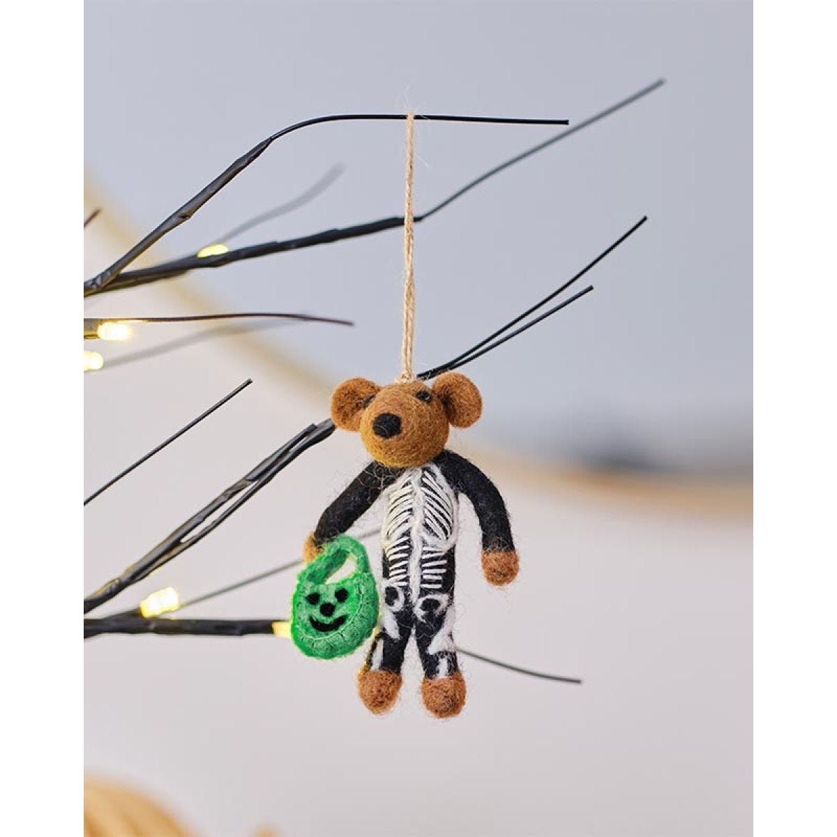 Trick or Treat Skeleton Tree Decoration