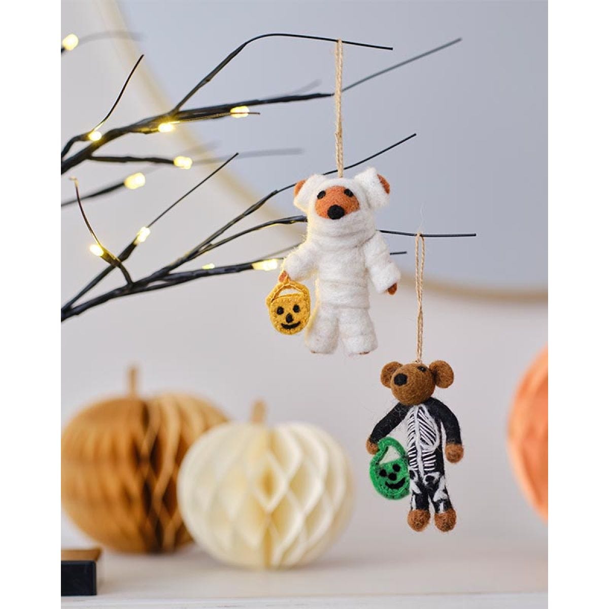 Trick or Treat Skeleton Tree Decoration