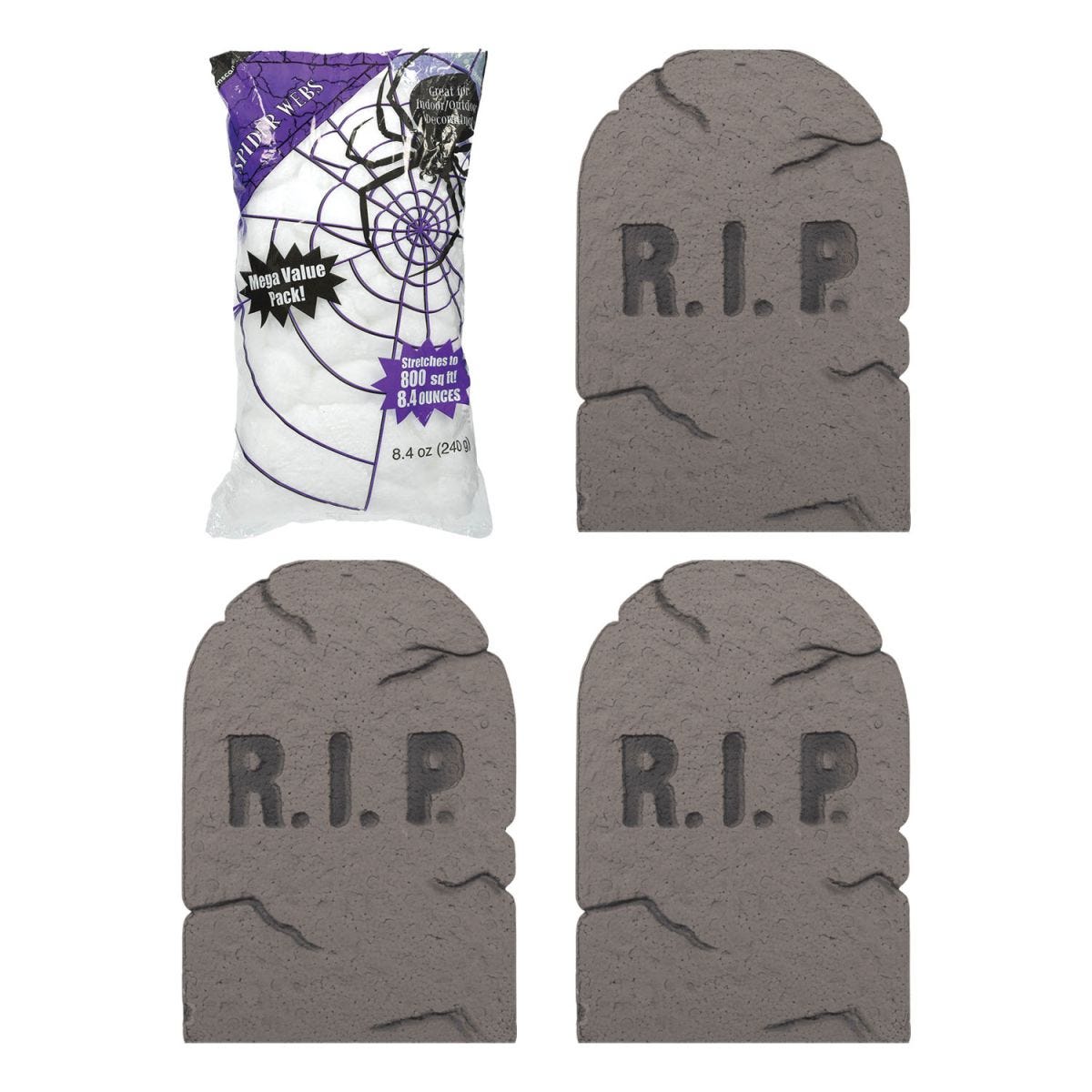 Tombstone Spider Web Bundle