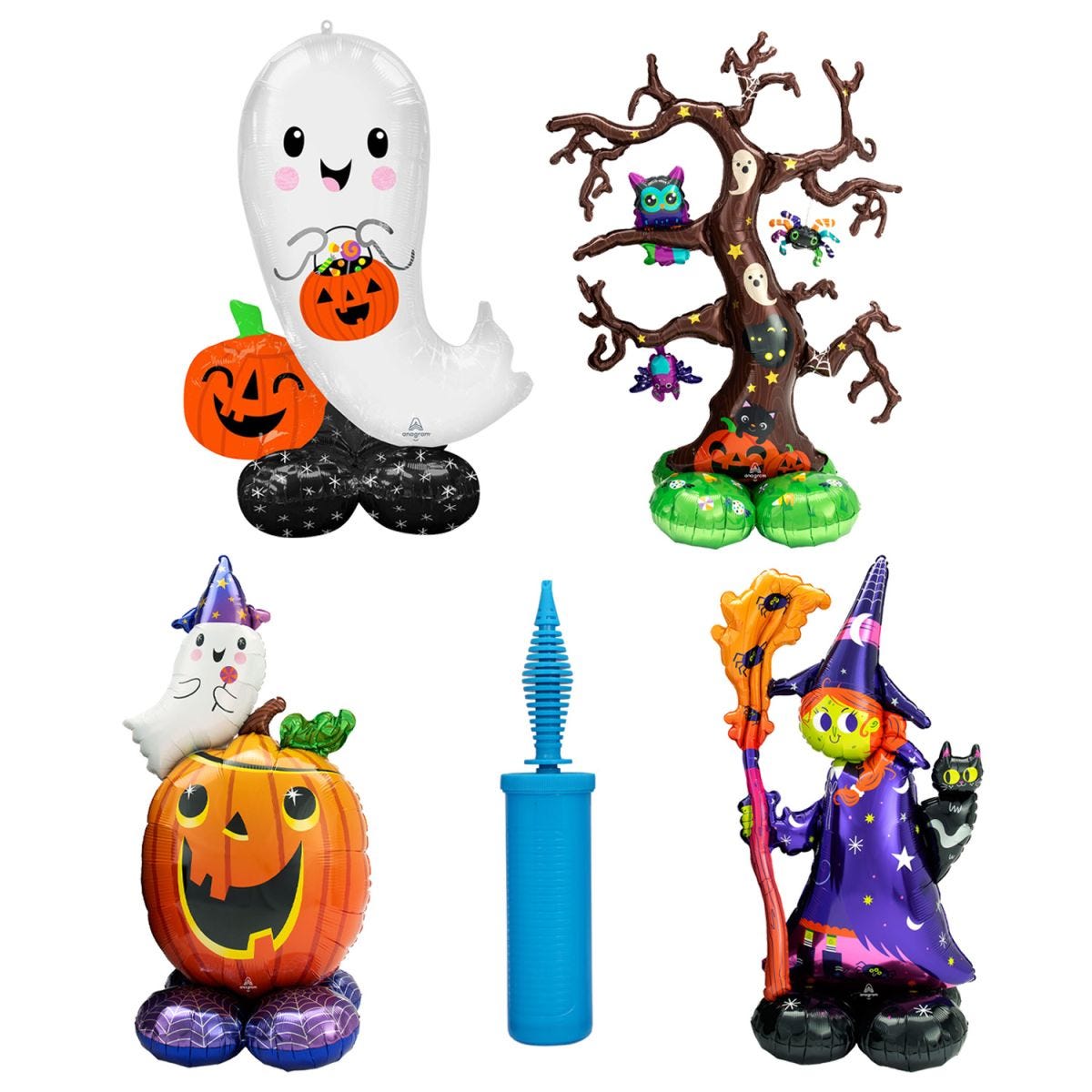 Halloween Foil Balloon Bundle