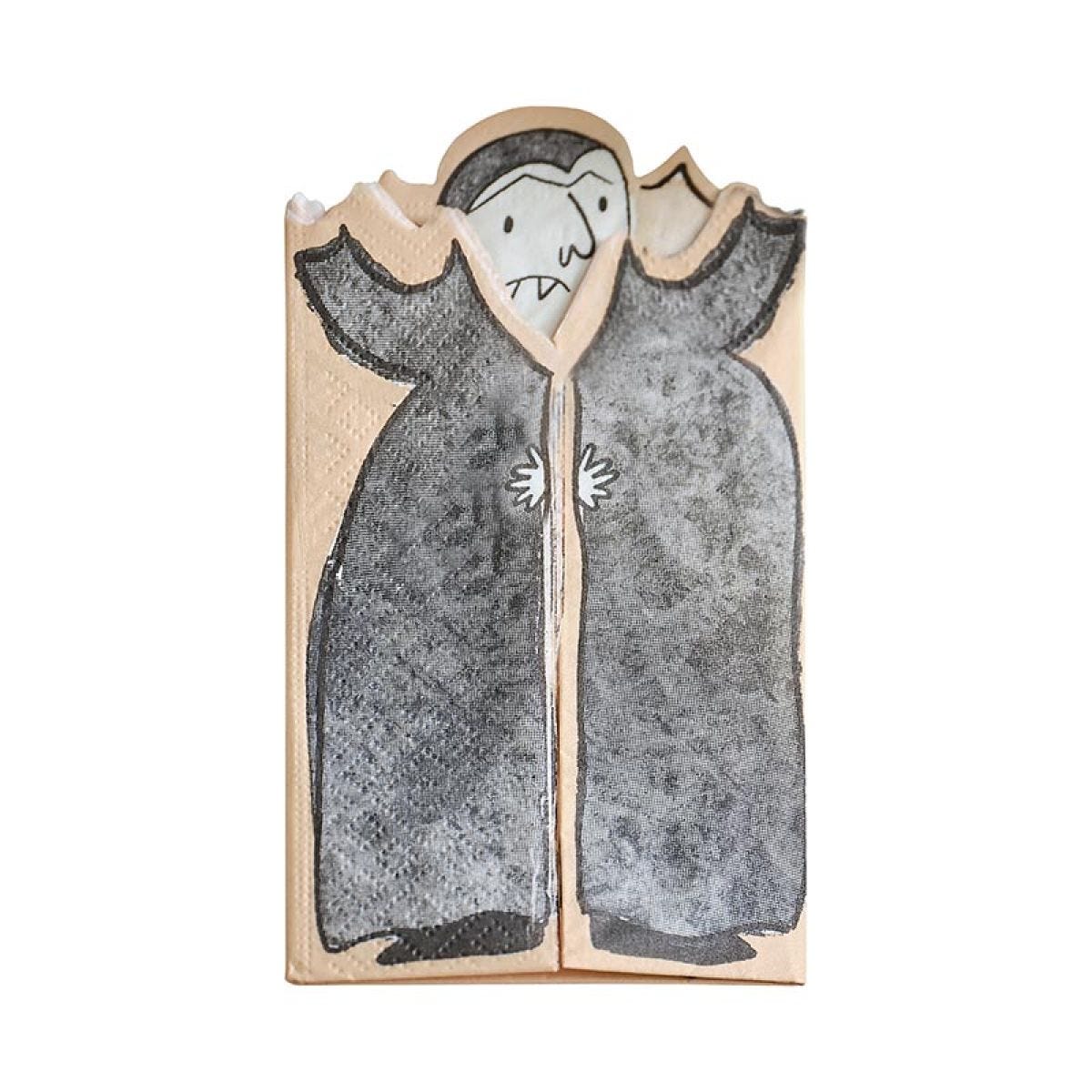 Fold out Dracula Paper Napkins (16pk)