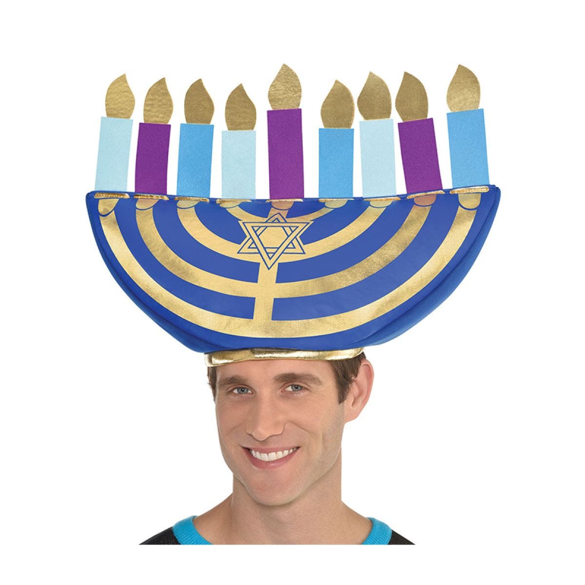 Hanukkah Menorah Hat