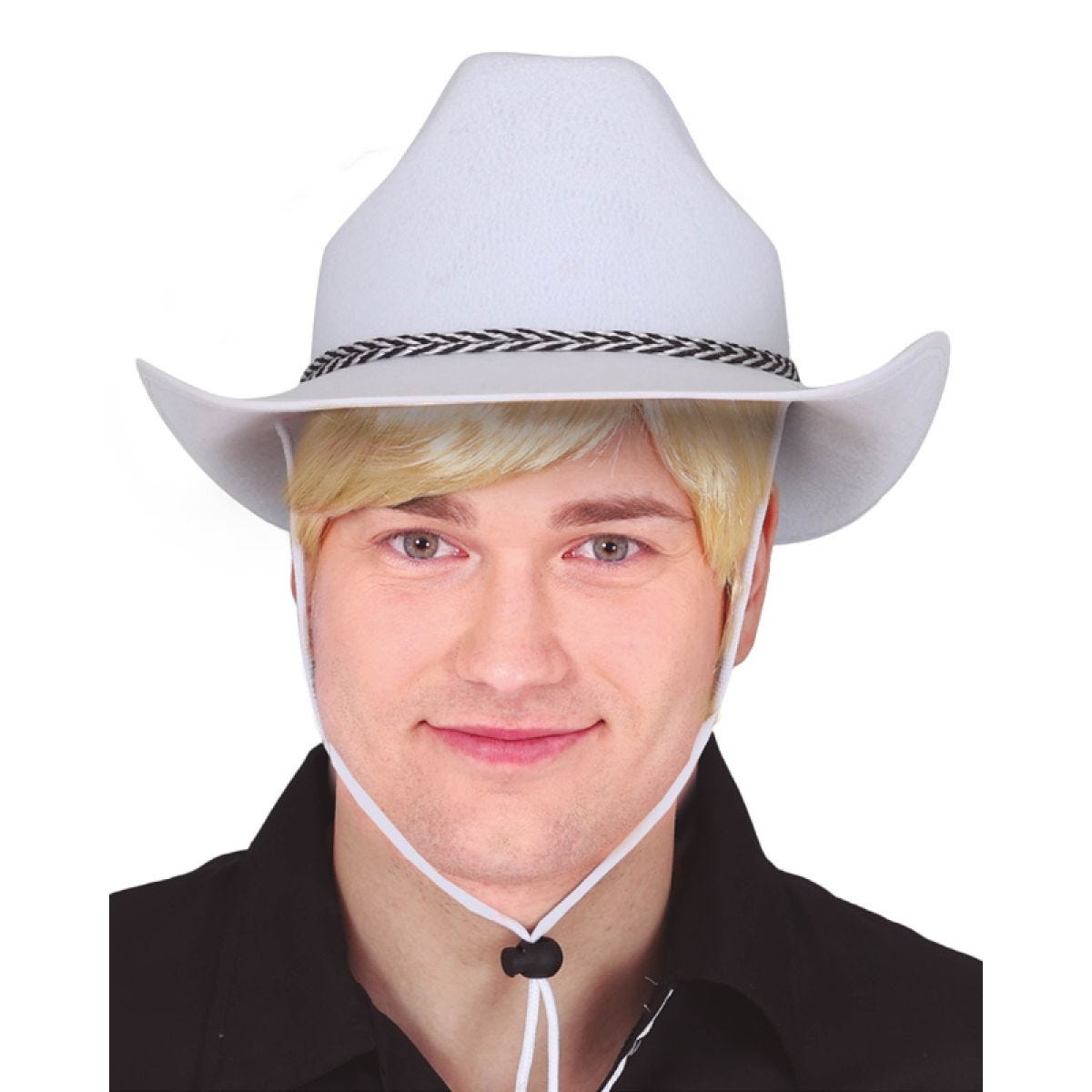 White Cowboy Hat - Mens