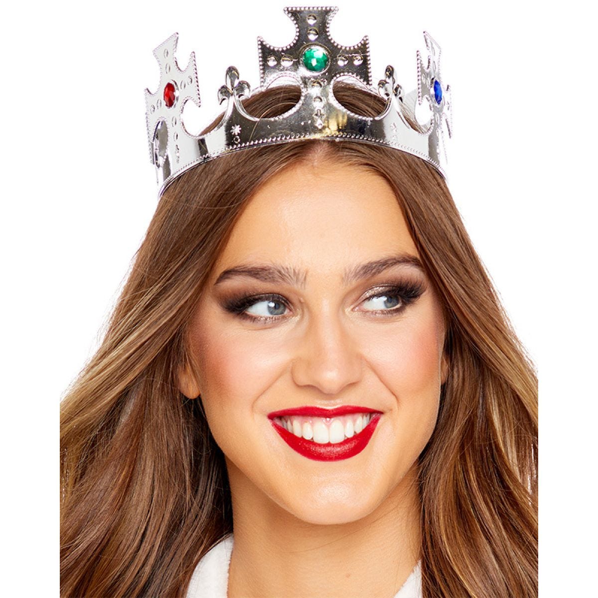 Silver Plastic Crown