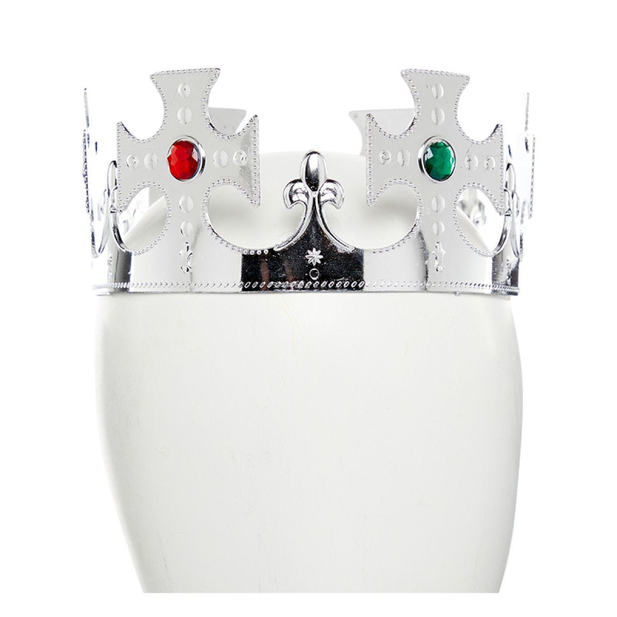 Silver Plastic Crown