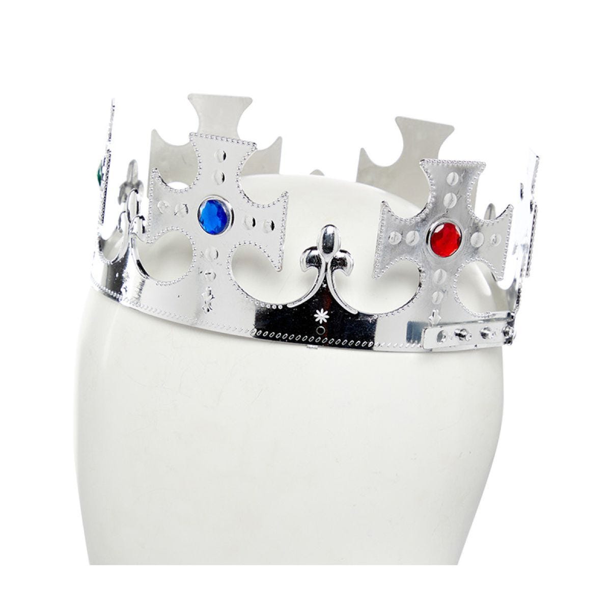 Silver Plastic Crown