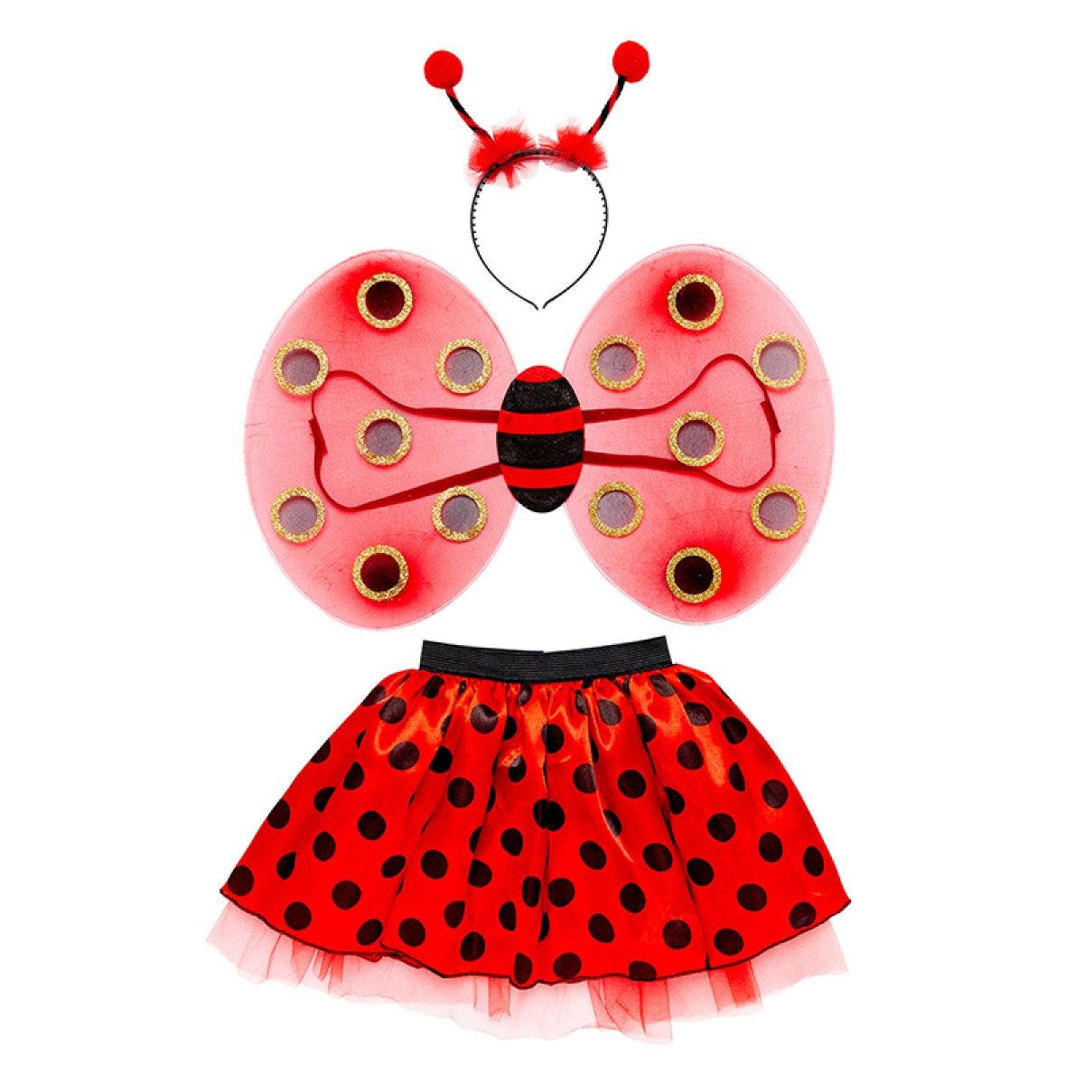Ladybug Tutu Set - 3-8 years