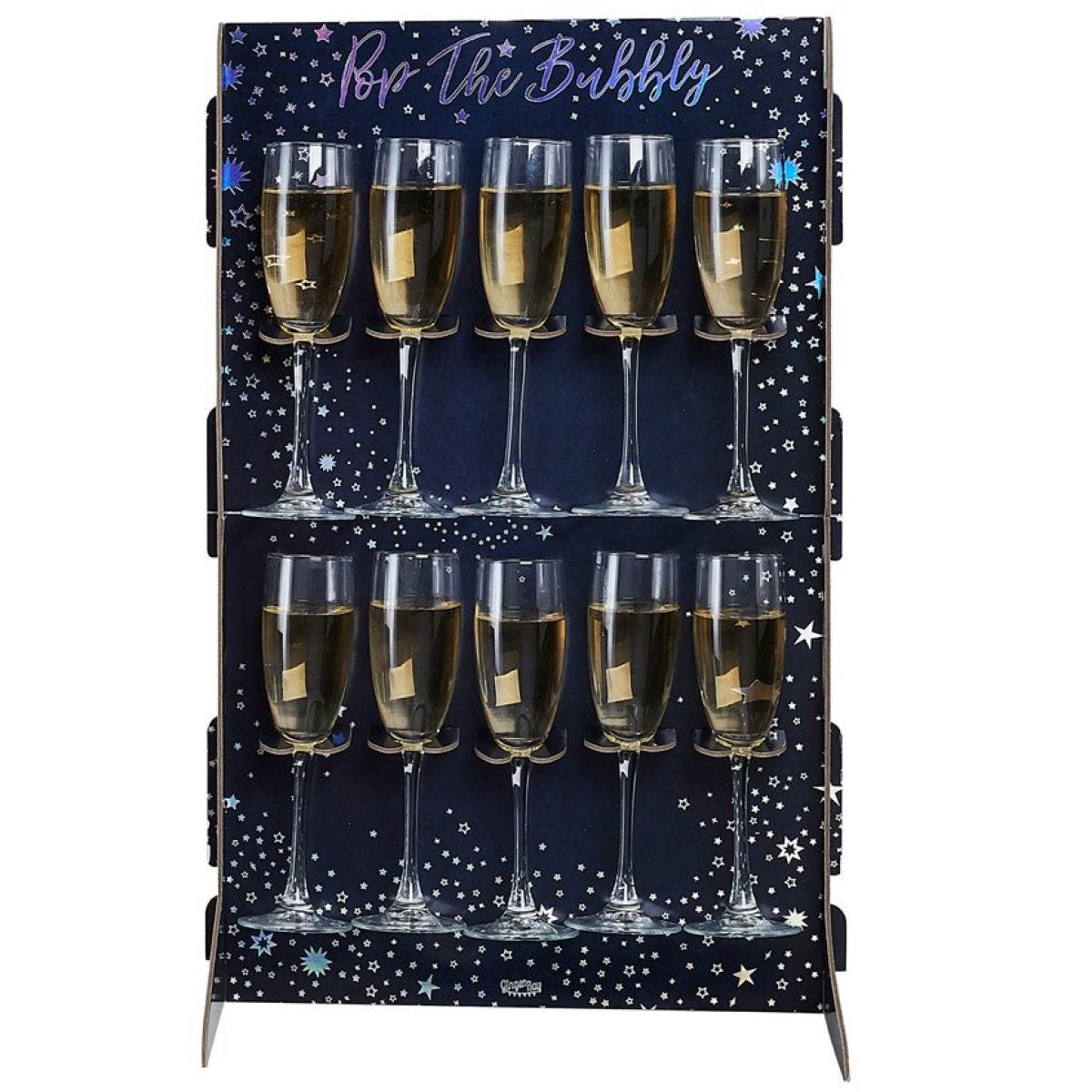 Iridescent &apos;Pop The Bubbly&apos; Wall