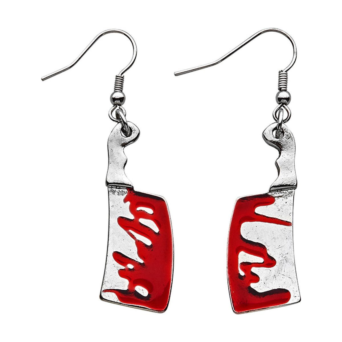 Bloody Cleaver Earrings