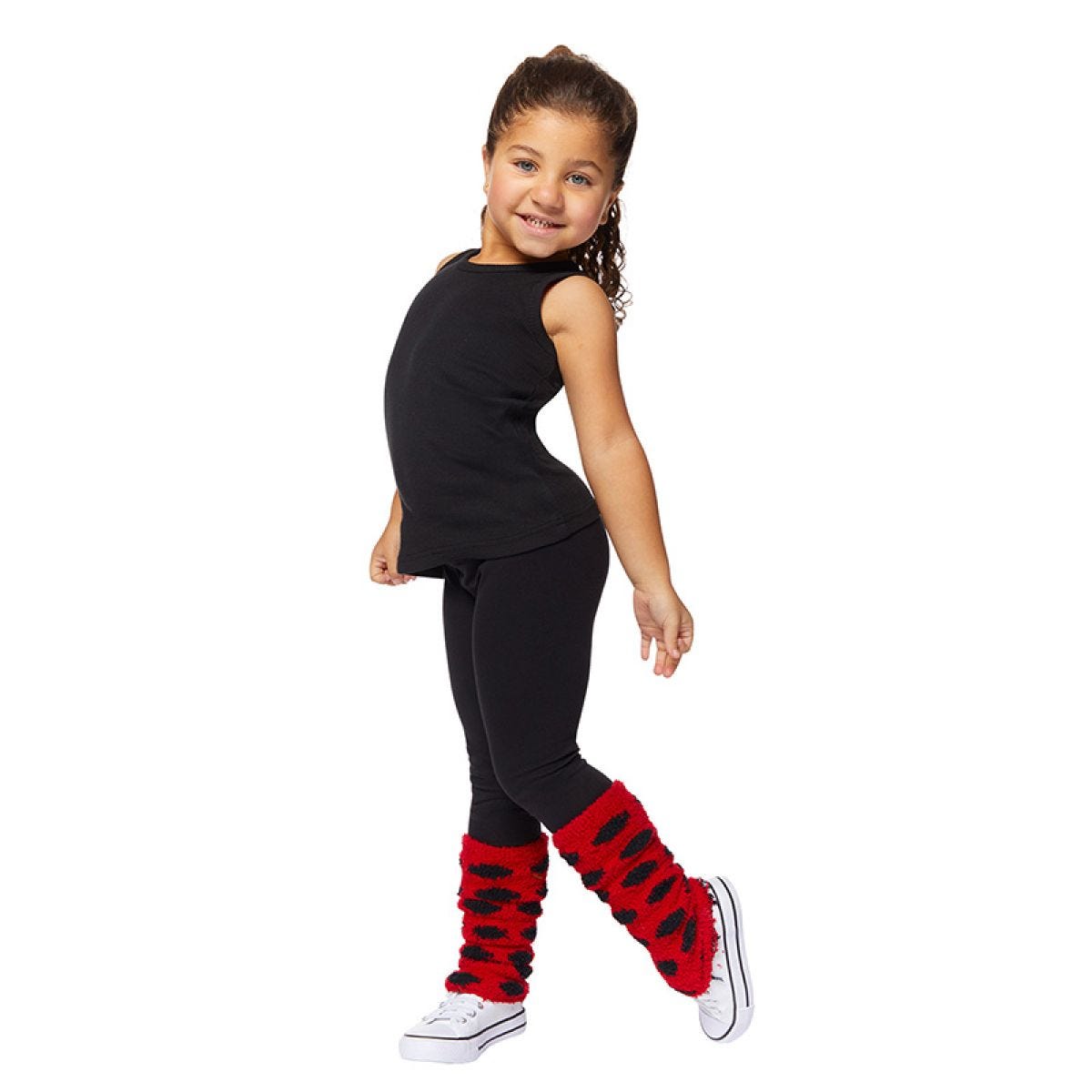Ladybug Leg Warmers - Child