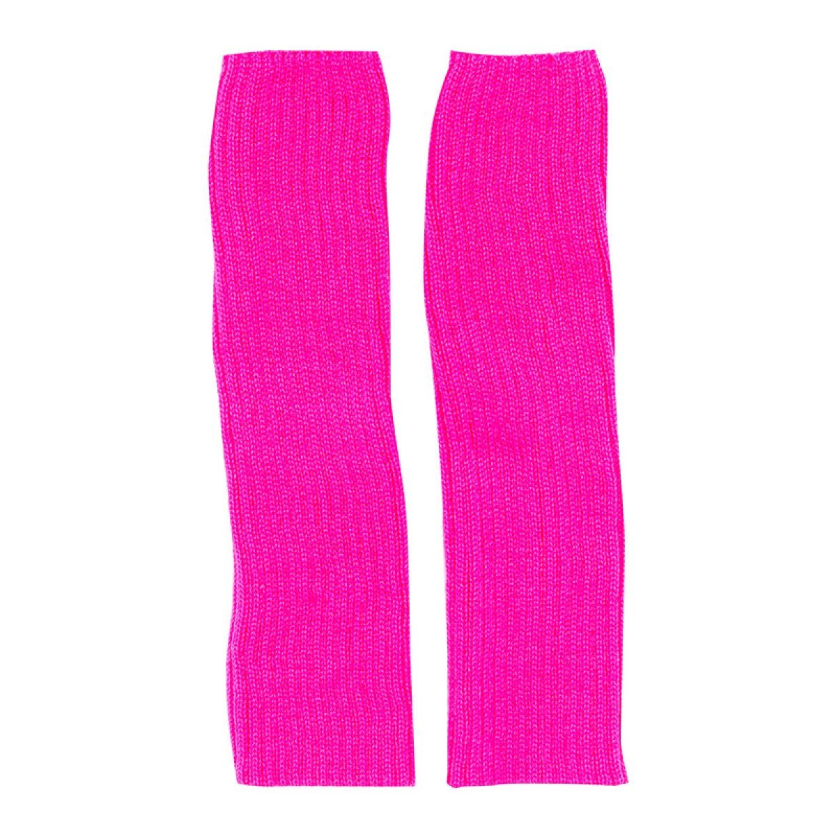 Neon Pink Leg Warmers - Adult