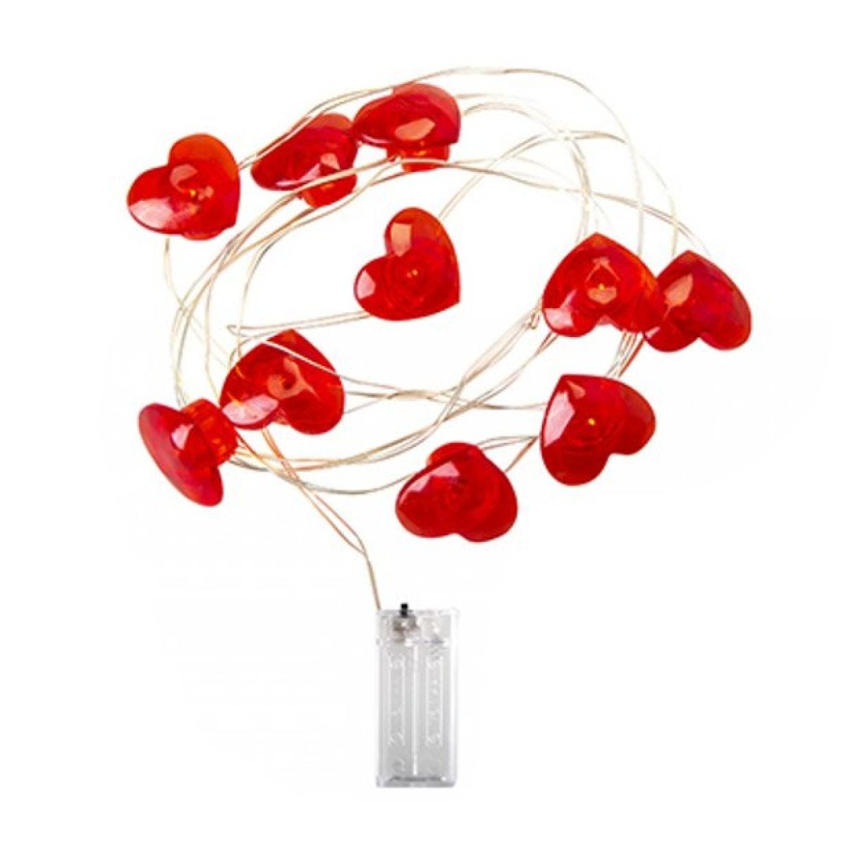 Red Heart LED Sting Lights