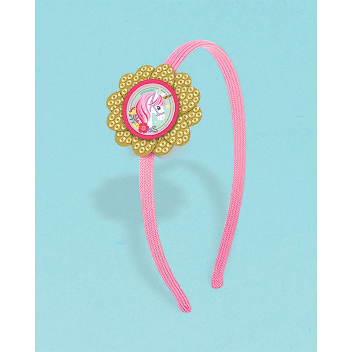 Magical Unicorn Sequin & Felt Charm Headband