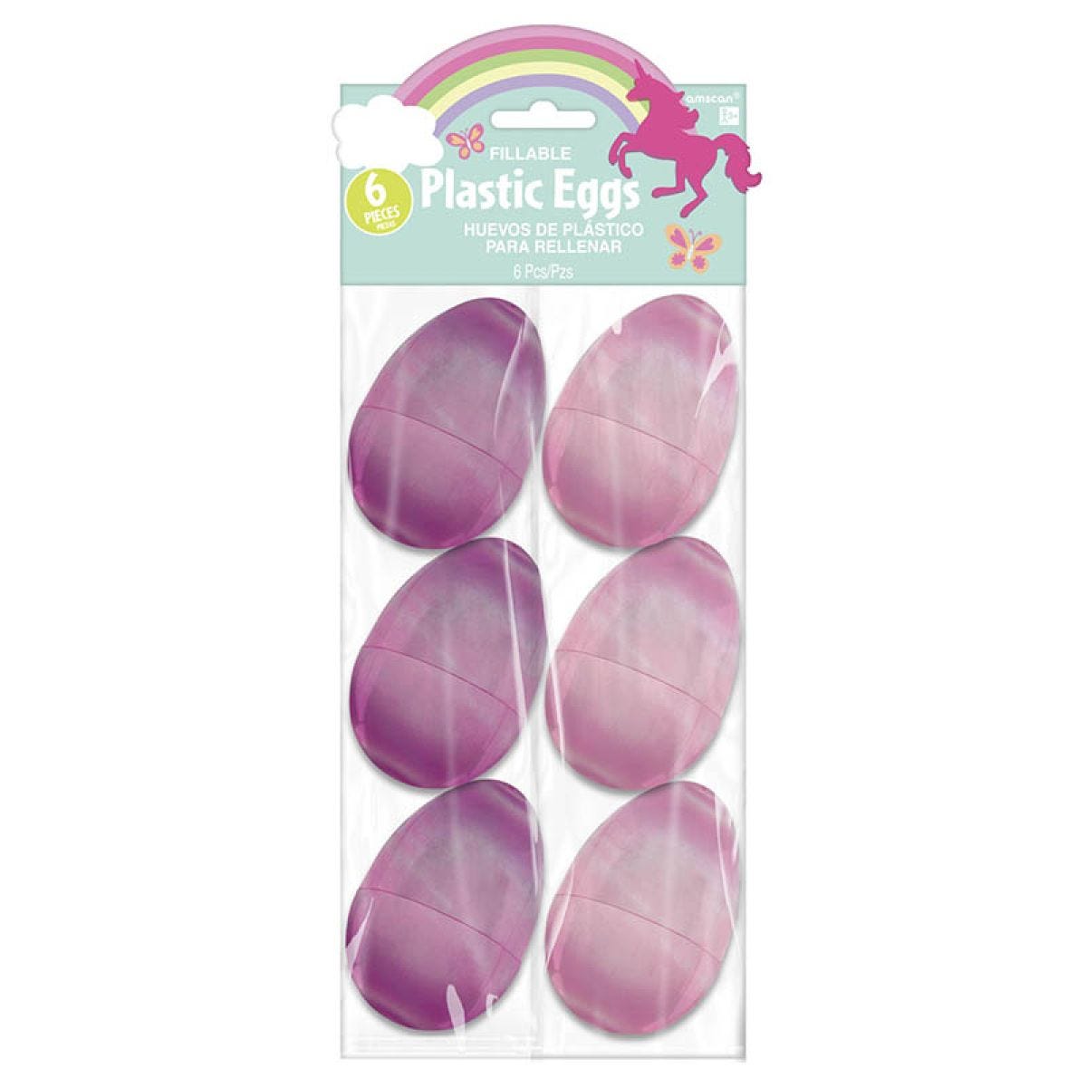 Magical Unicorn Fillable Eggs (6pk)