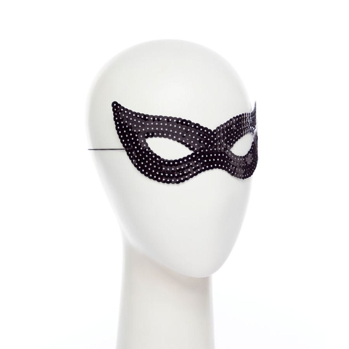 Black Sequin Mask