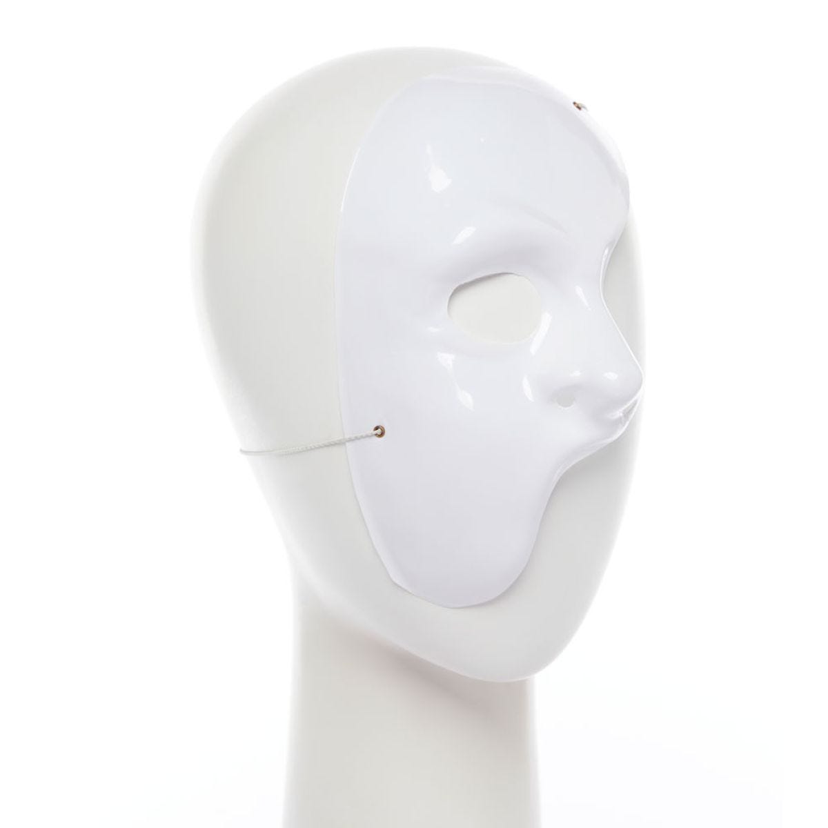 White Phantom Masquerade Mask