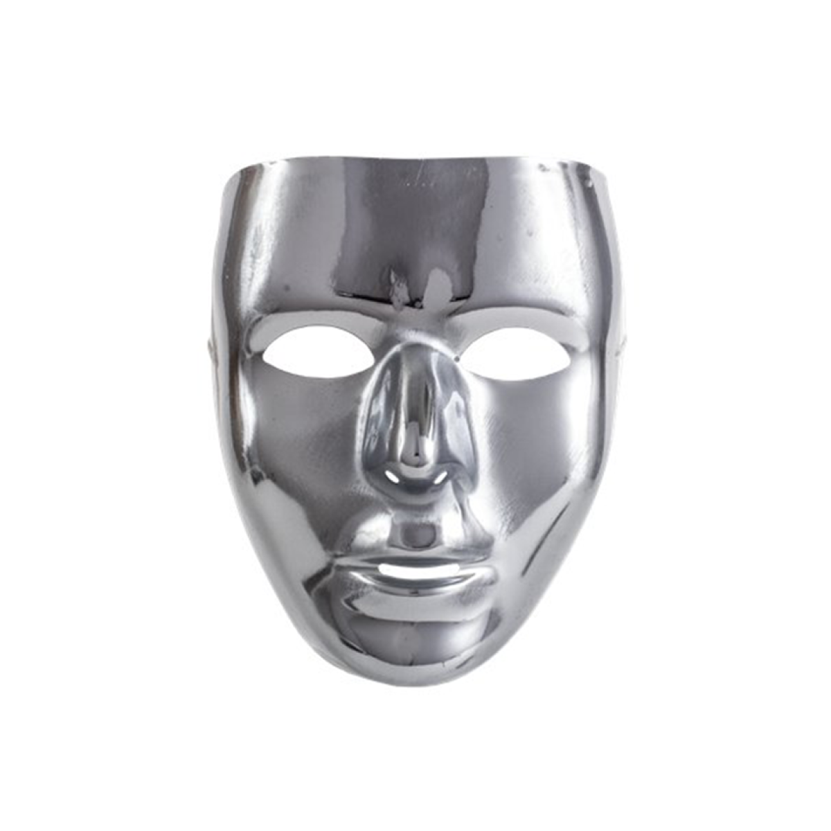 Silver Masquerade Face Mask