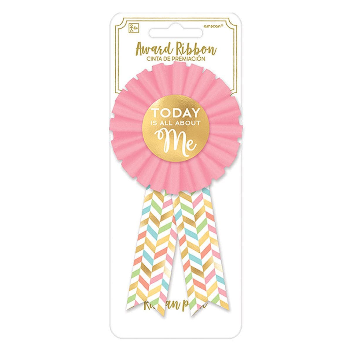 Confetti Fun Birthday Award Ribbon