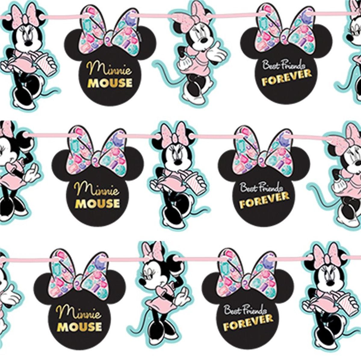 Disney Minnie Party Gem Garland Kit - 2m