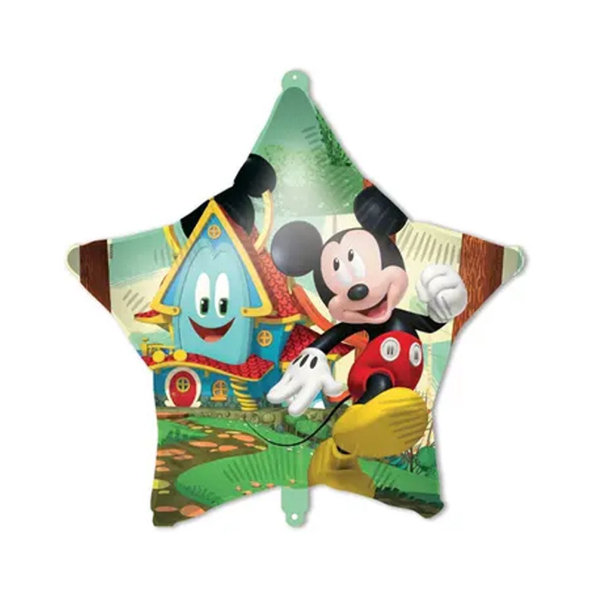 Disney Mickey Mouse 18" Star Foil Balloon with String & Weight