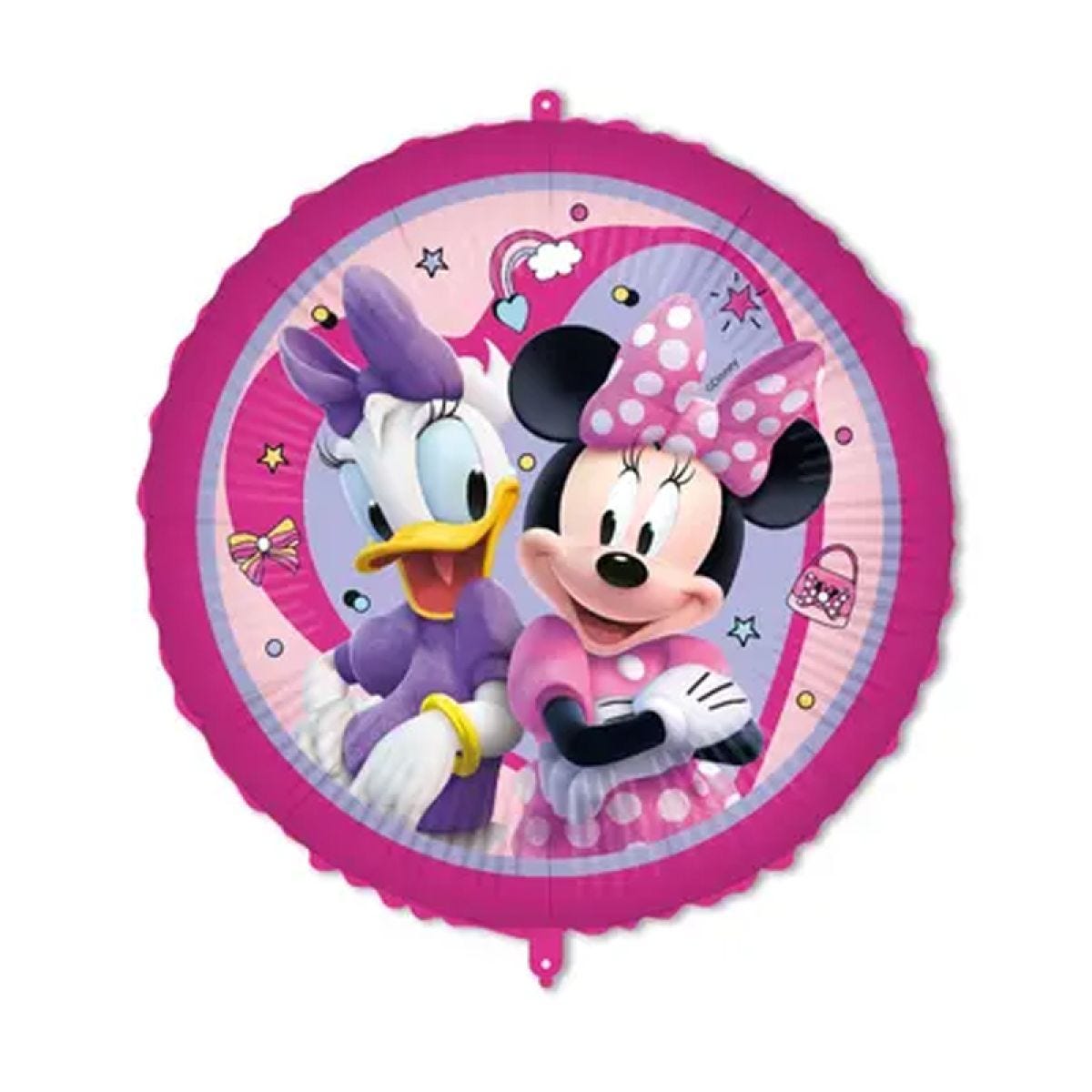 Disney Minnie Mouse 18" Round Foil Balloon with String & Weight