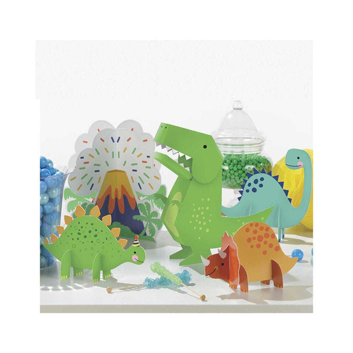 Dinomite Paper Centrepiece (5pk)