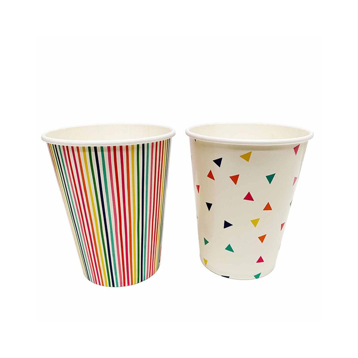 Confetti Fun Hot Stamped Plastic Tumblers (6pk)