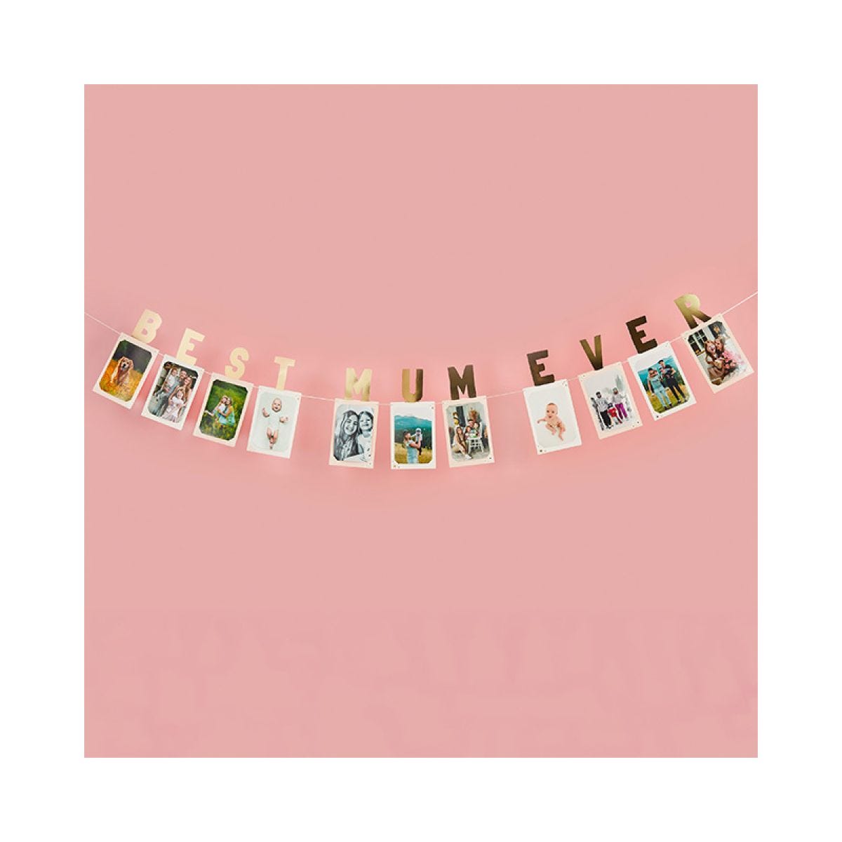 Best Mum Ever Photo Bunting