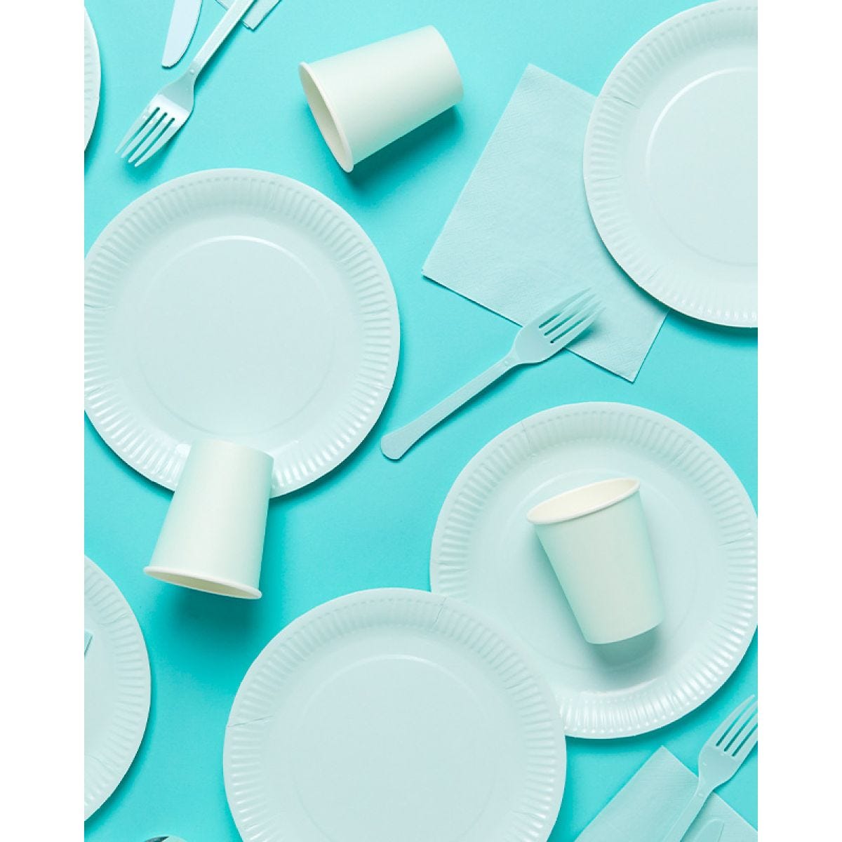 Baby Blue Party Tableware