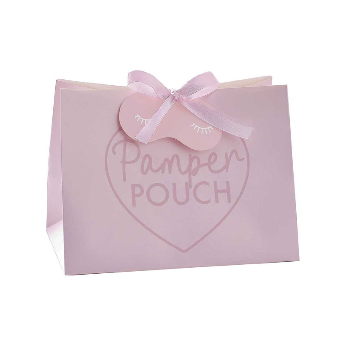 Pamper Party Pink Paper Party Bags - 20cm x 15cm (5pk)